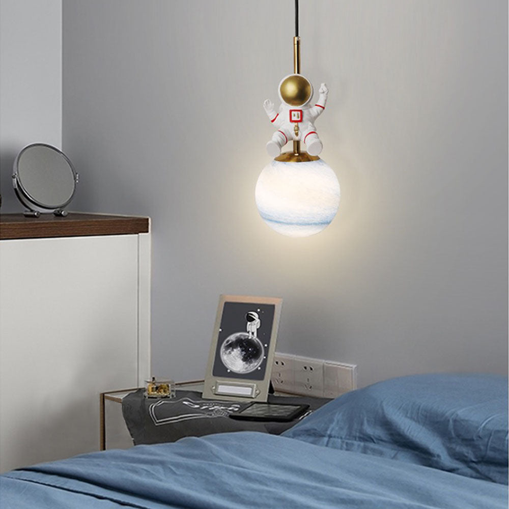 Arisha Pendant Light, 2 Style Astronaut - Neutral Decor