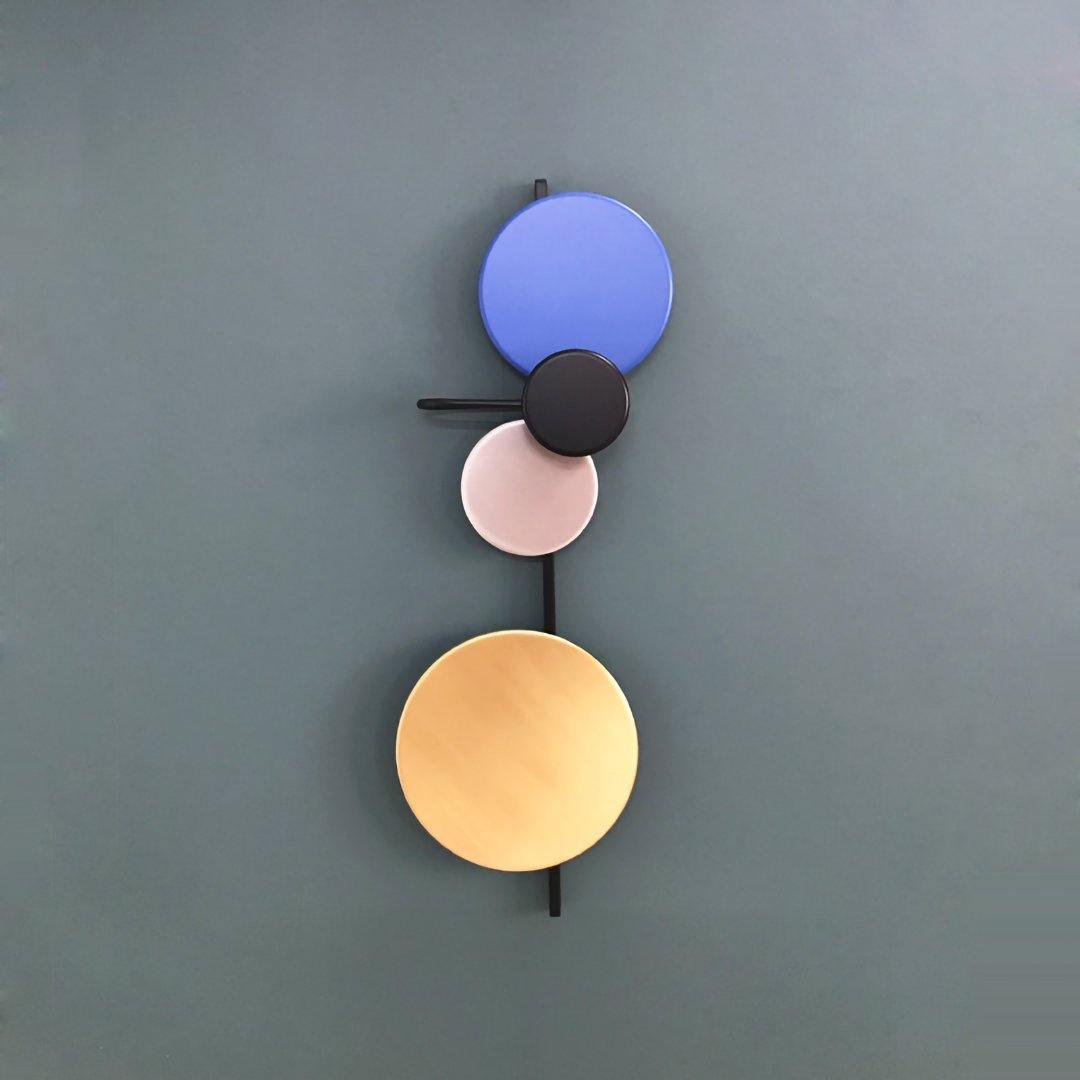 Mirq Wall Lamp Magnetic Discs Artistic-Neutral Decor
