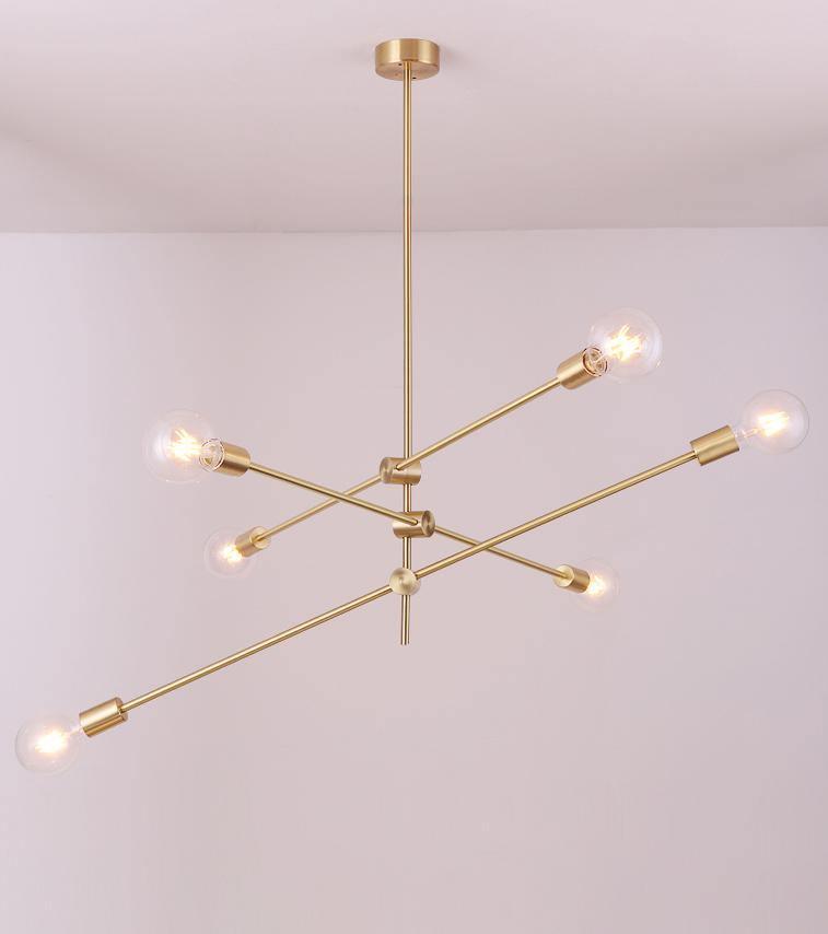 Edward Modern Chandelier-Neutral Decor