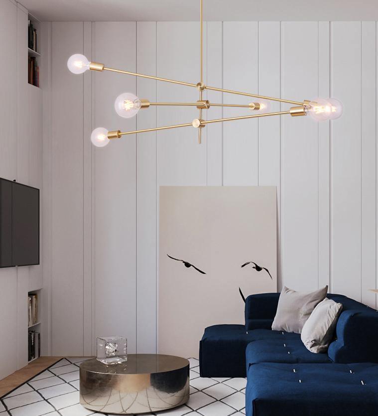 Edward Modern Chandelier-Neutral Decor
