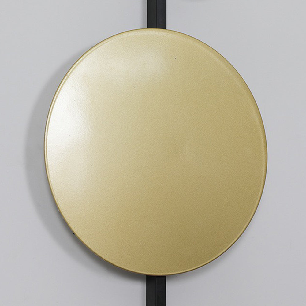 Aira Modern Art Deco Circular Colorful Metal Wall Lamp - Neutral Decor