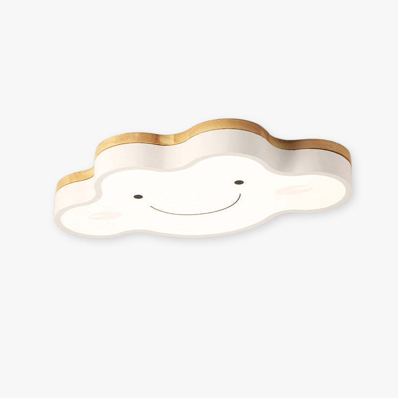Arisha Creative Art Cloud LED Ceiling Light for Kids Room - Neutral Decor