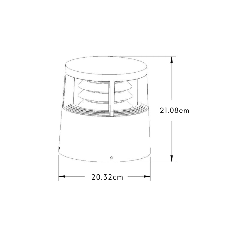 Philip Modern LED Minimalist Nordic Outdoor Bollard Light