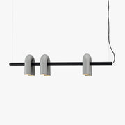 Arisha Modern Pendant Light Linear With 3 U-Shaped Light - Neutral Decor