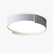 Arisha Modern Round Flush Mount Ceiling Light LED Double Layer - Neutral Decor