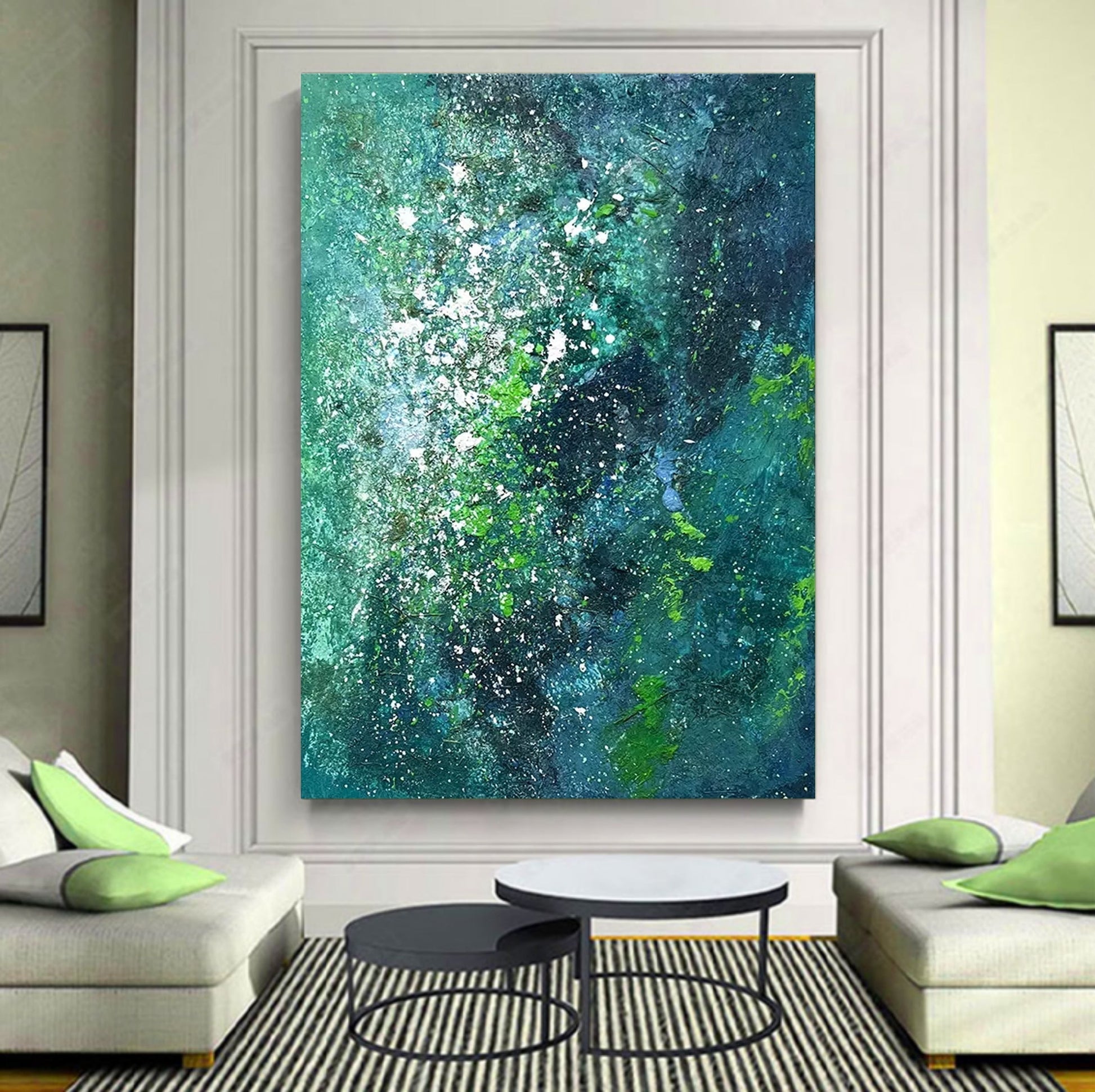 Plaster Art Texture Painting SG007 - Neutralighting