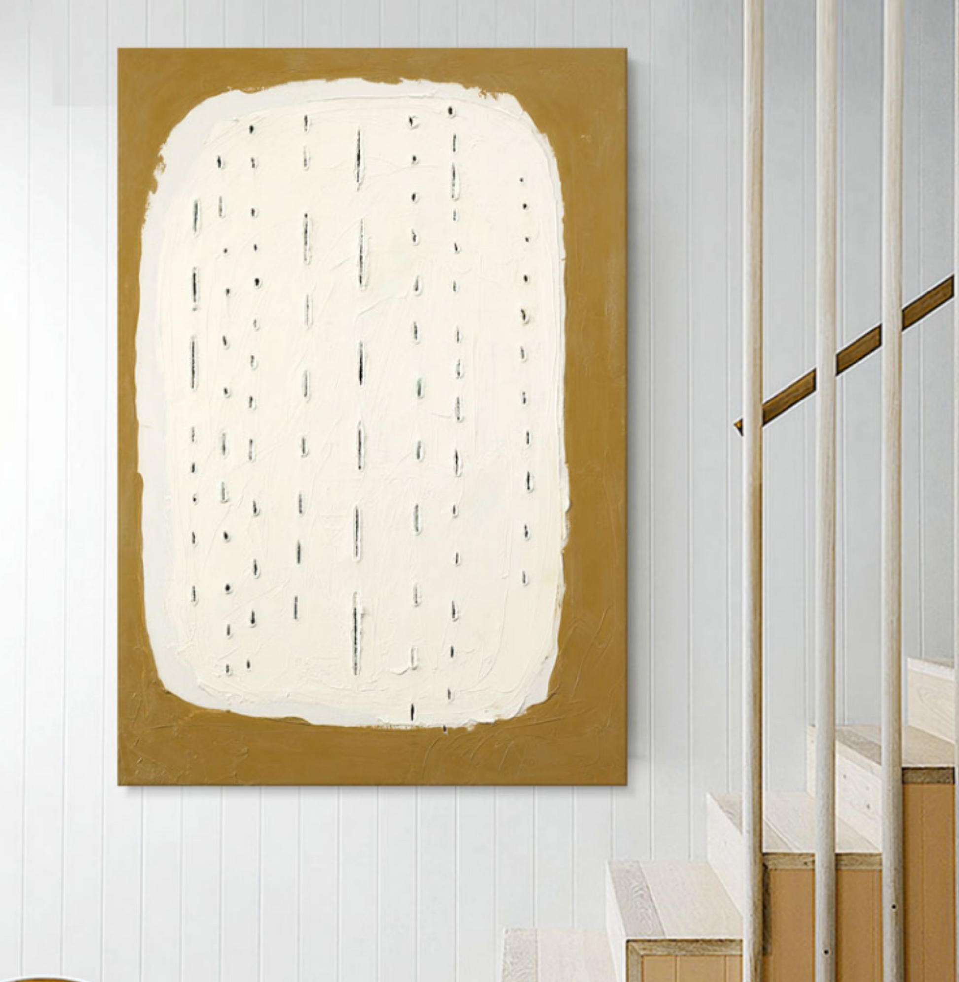 Plaster Art Texture Painting SG069 - Neutralighting