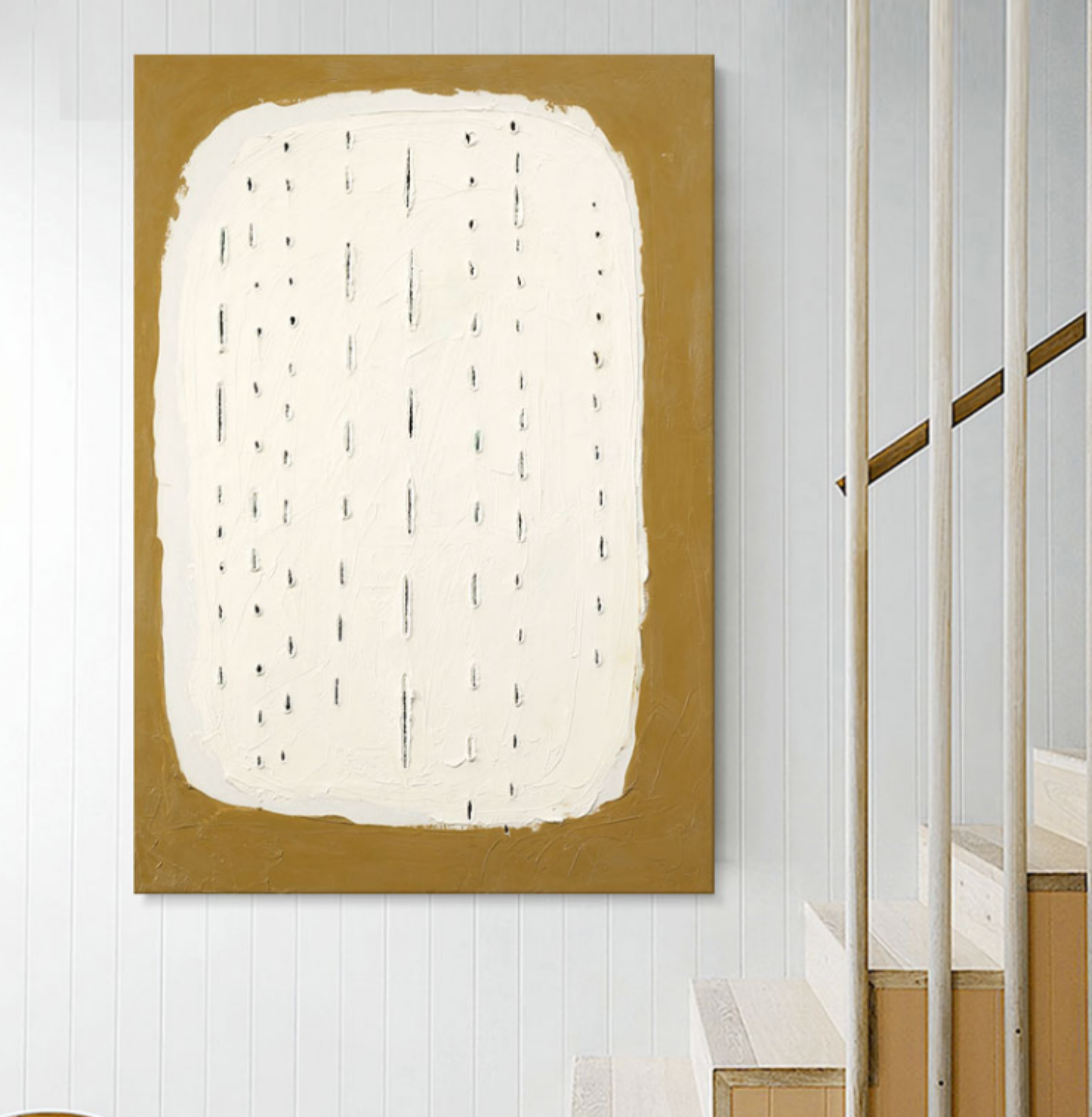 Plaster Art Texture Painting SG069 - Neutralighting