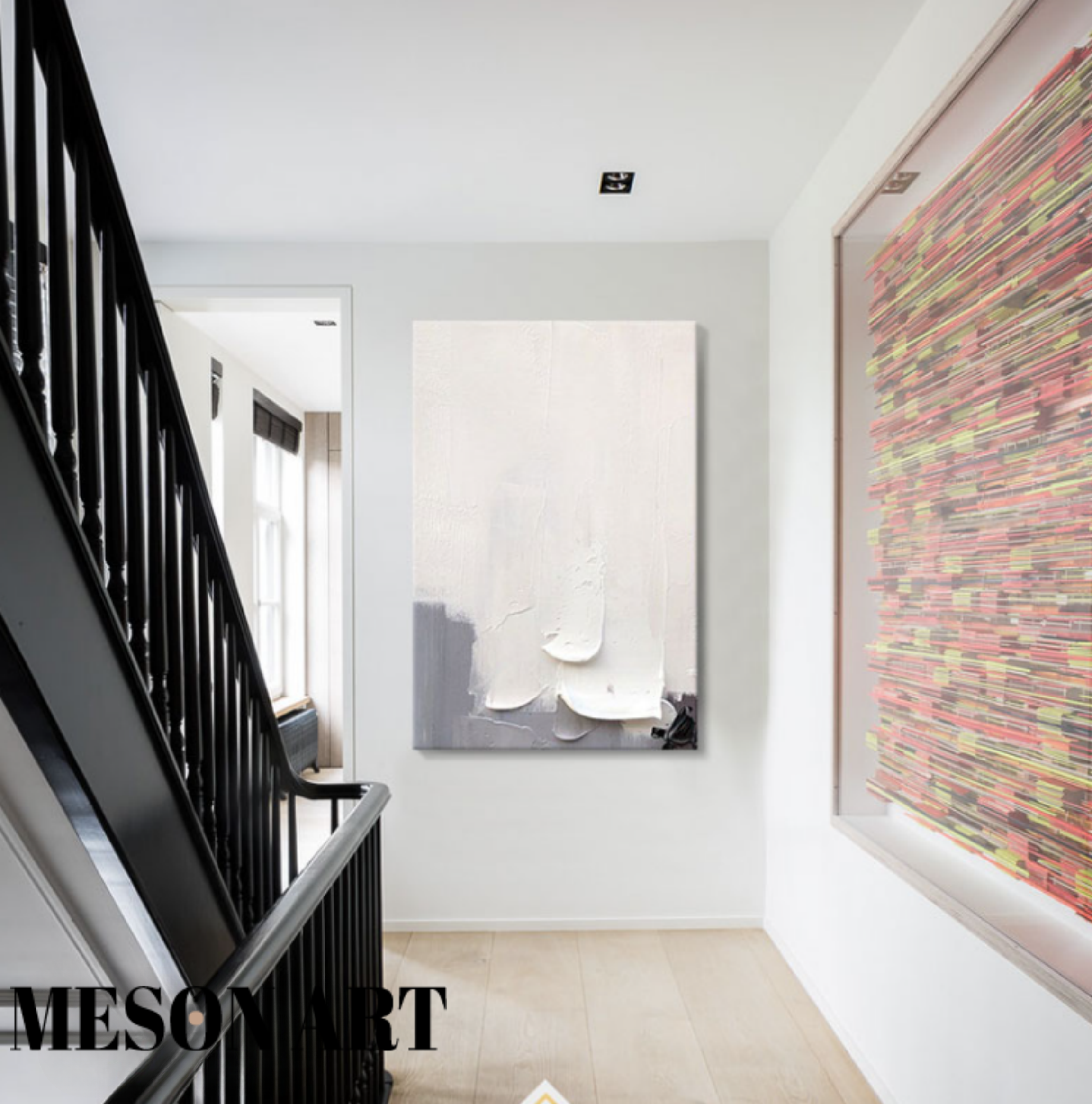 Plaster Art Texture Painting SG070 - Neutralighting