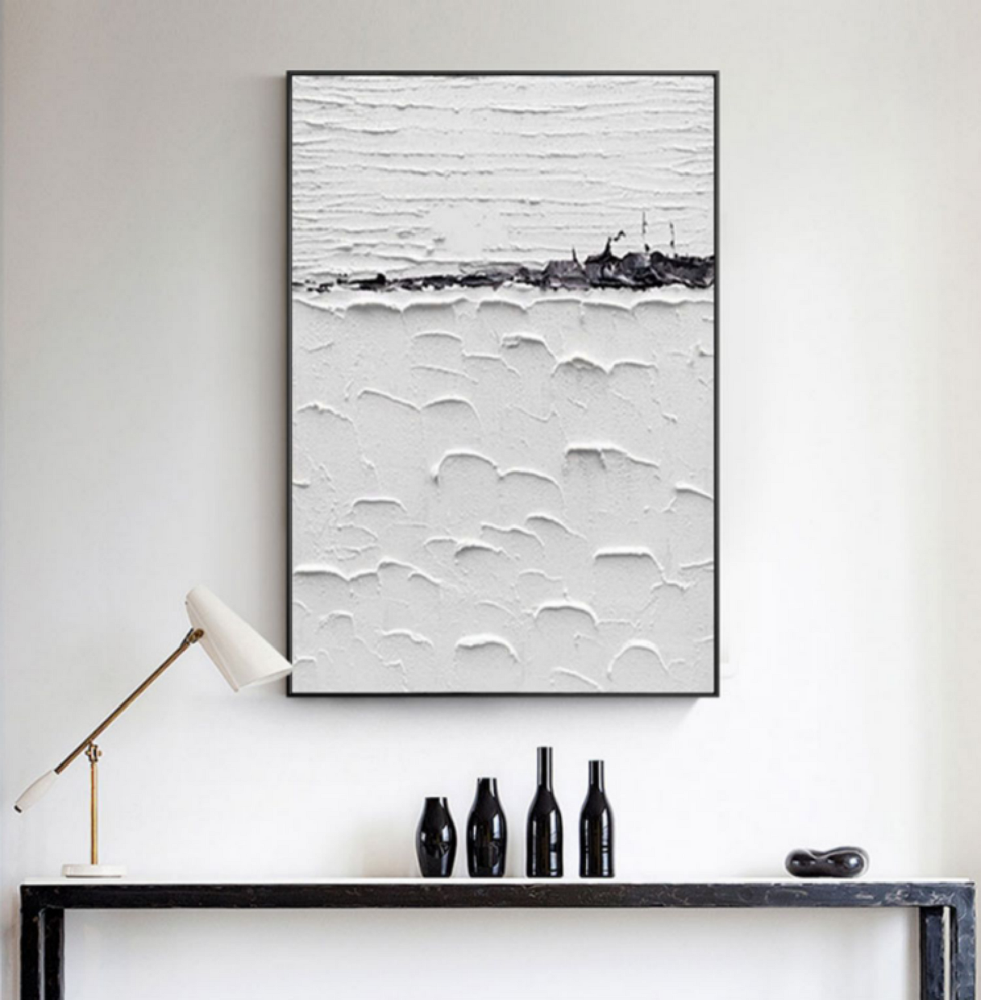 Plaster Art Texture Painting SG073 - Neutralighting