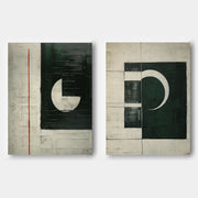 Abstract Painting Set Of 2 SP150 - Neutralighting