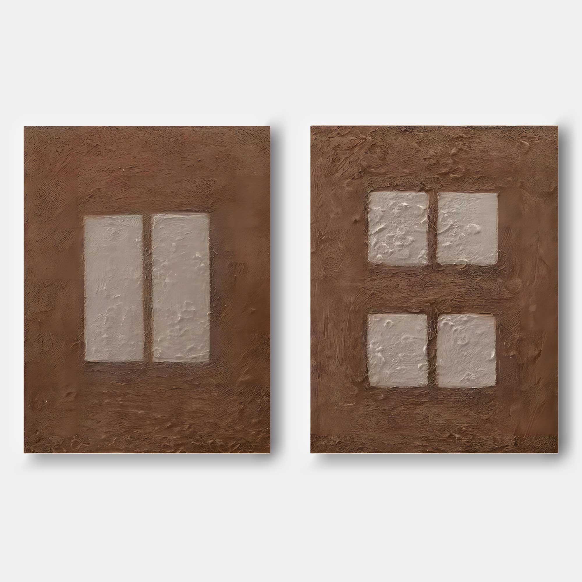 Abstract Painting Set Of 2 SP071 - Neutralighting
