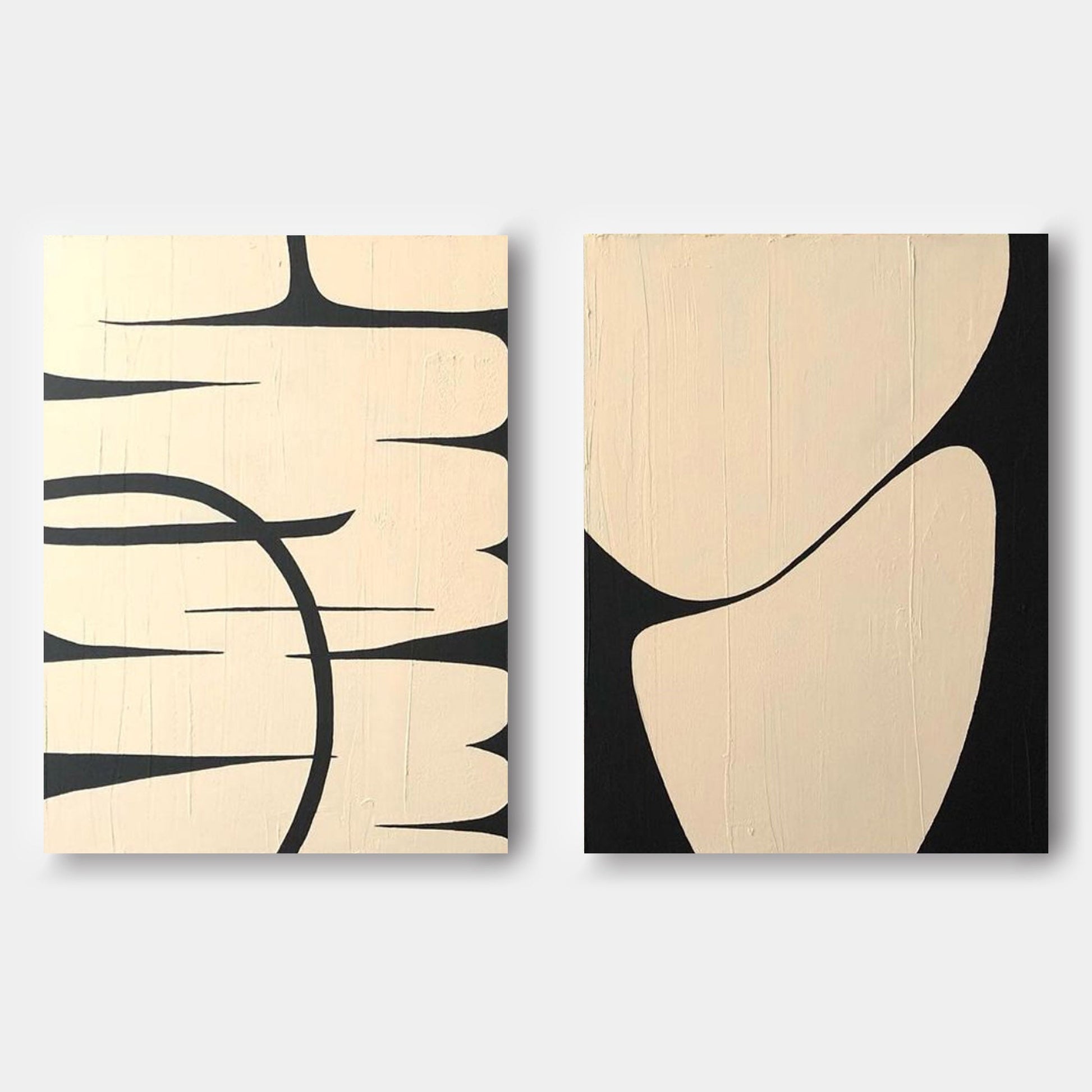 Abstract Painting Set Of 2 SP135 - Neutralighting