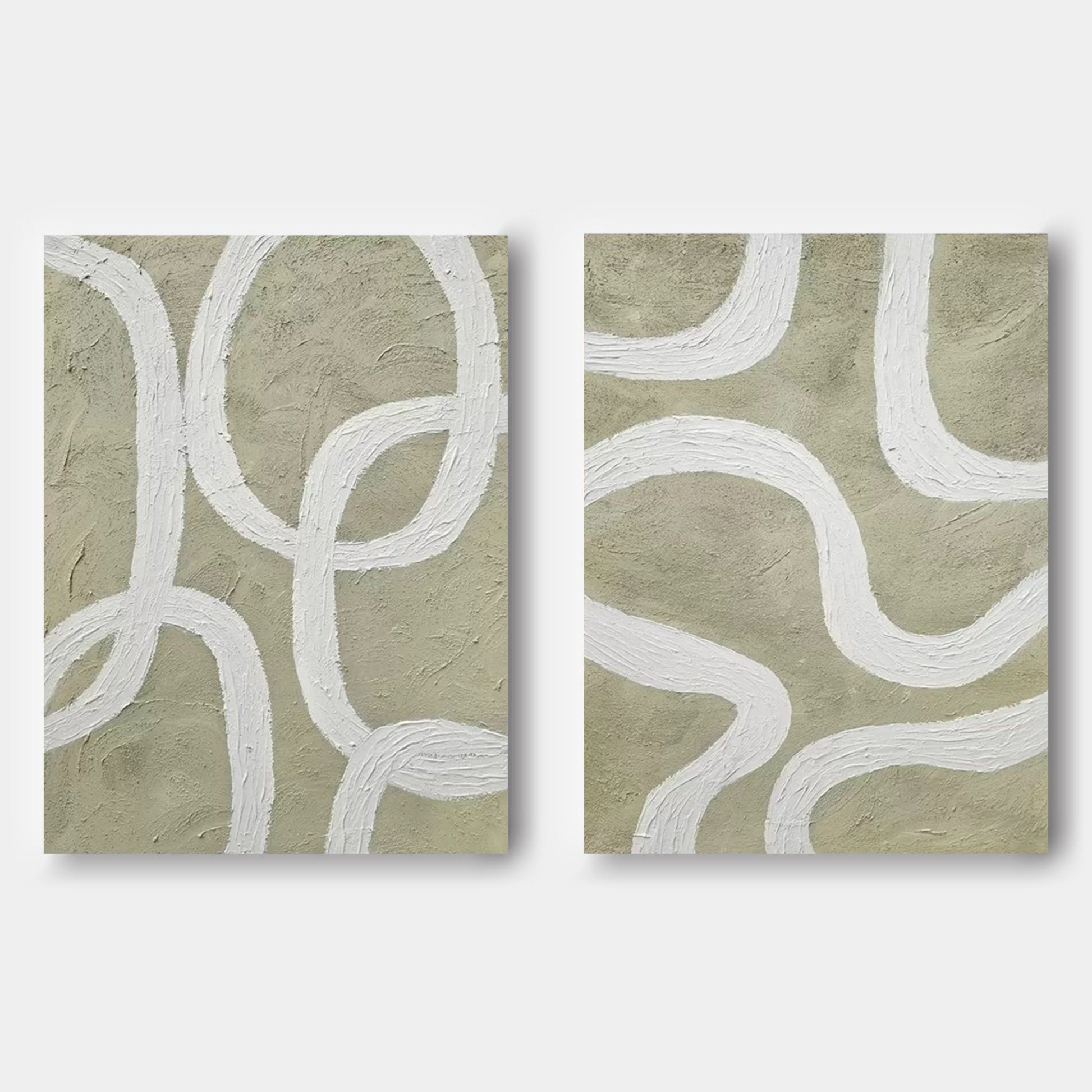 Abstract Painting Set Of 2 SP104 - Neutralighting