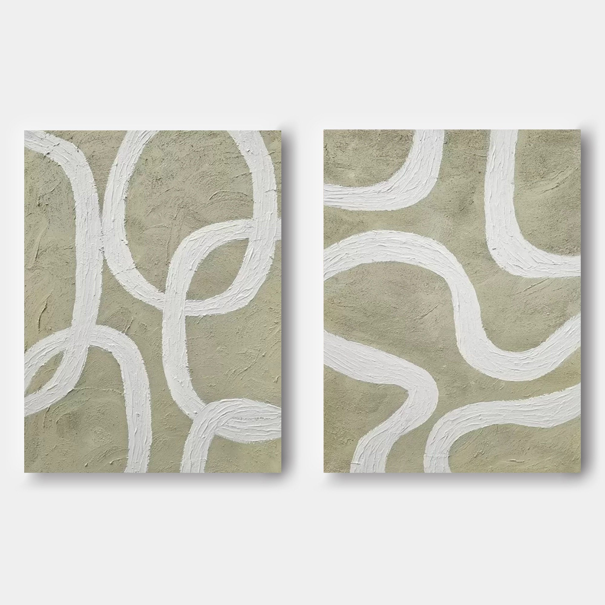 Abstract Painting Set Of 2 SP104 - Neutralighting