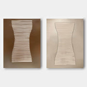 Bohemian Wall Art 2 Piece Set BWA002 - Neutralighting