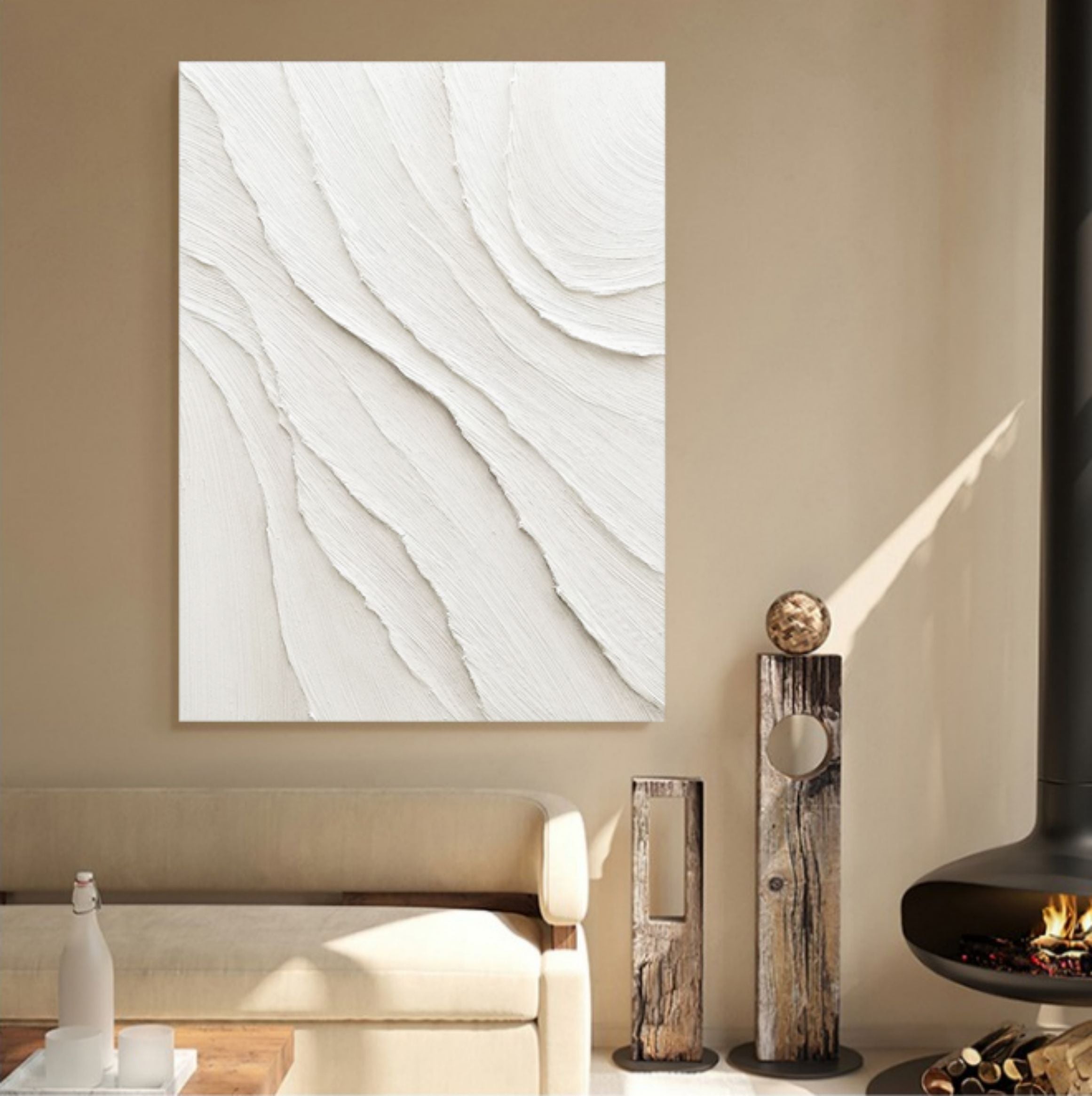 Plaster Art Texture Painting TX100 - Neutralighting
