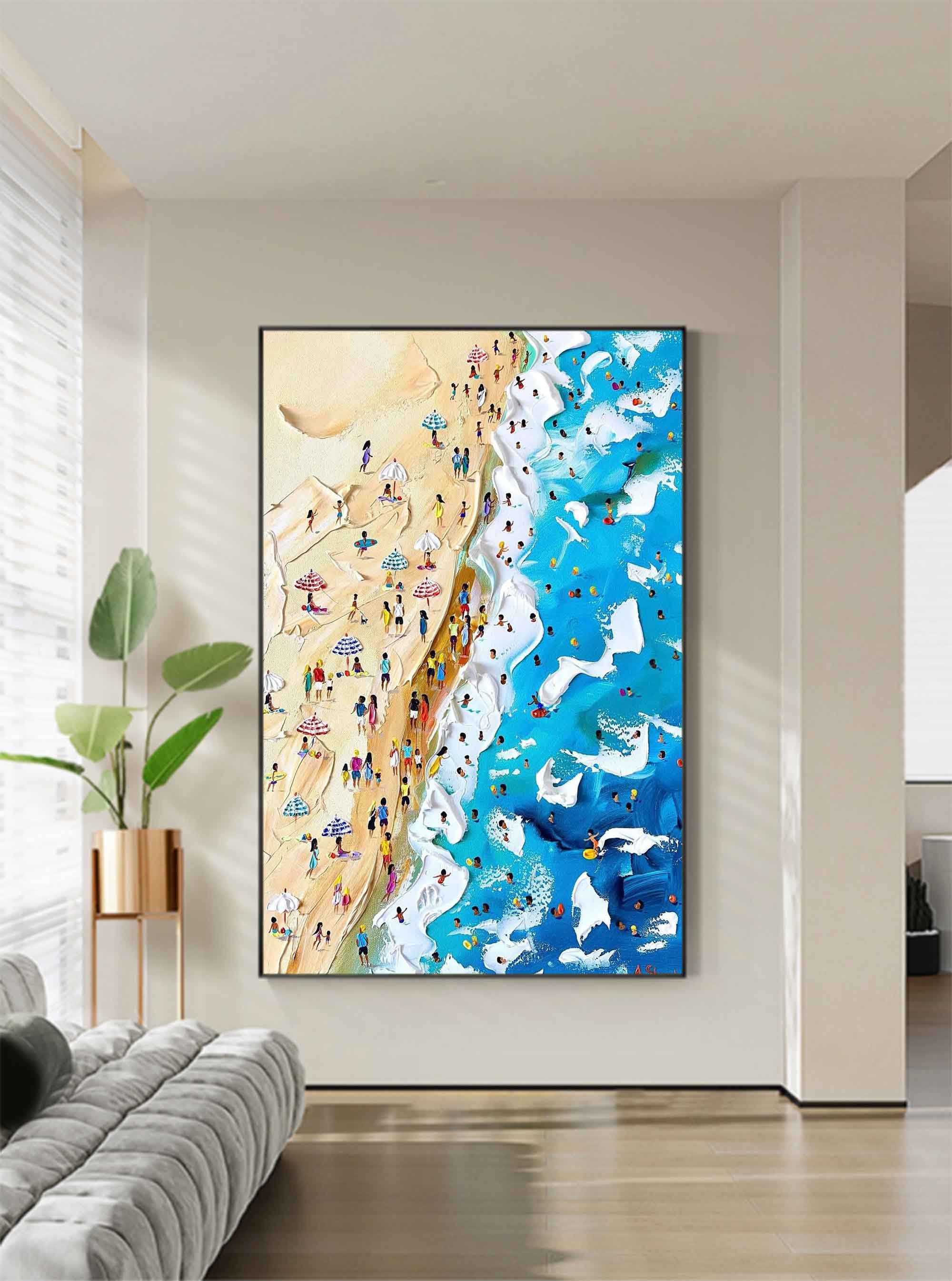 Plaster Art Texture Painting SG203 - Neutralighting