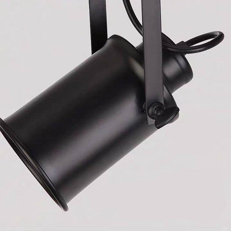 Alessio Industrial Style Rotatable Semi-Flush Mount Ceiling Light - Neutral Decor