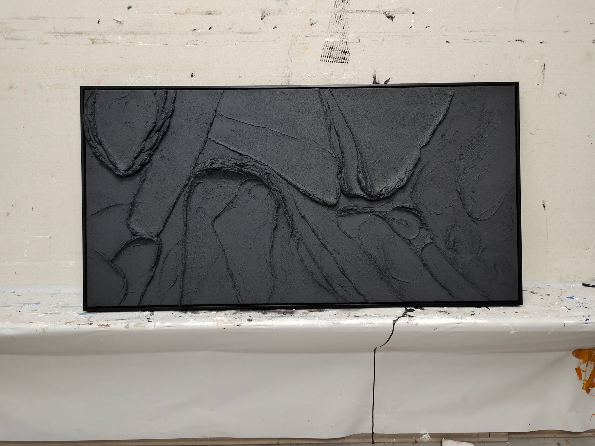 Plaster Art Texture Painting SG043 - Neutralighting