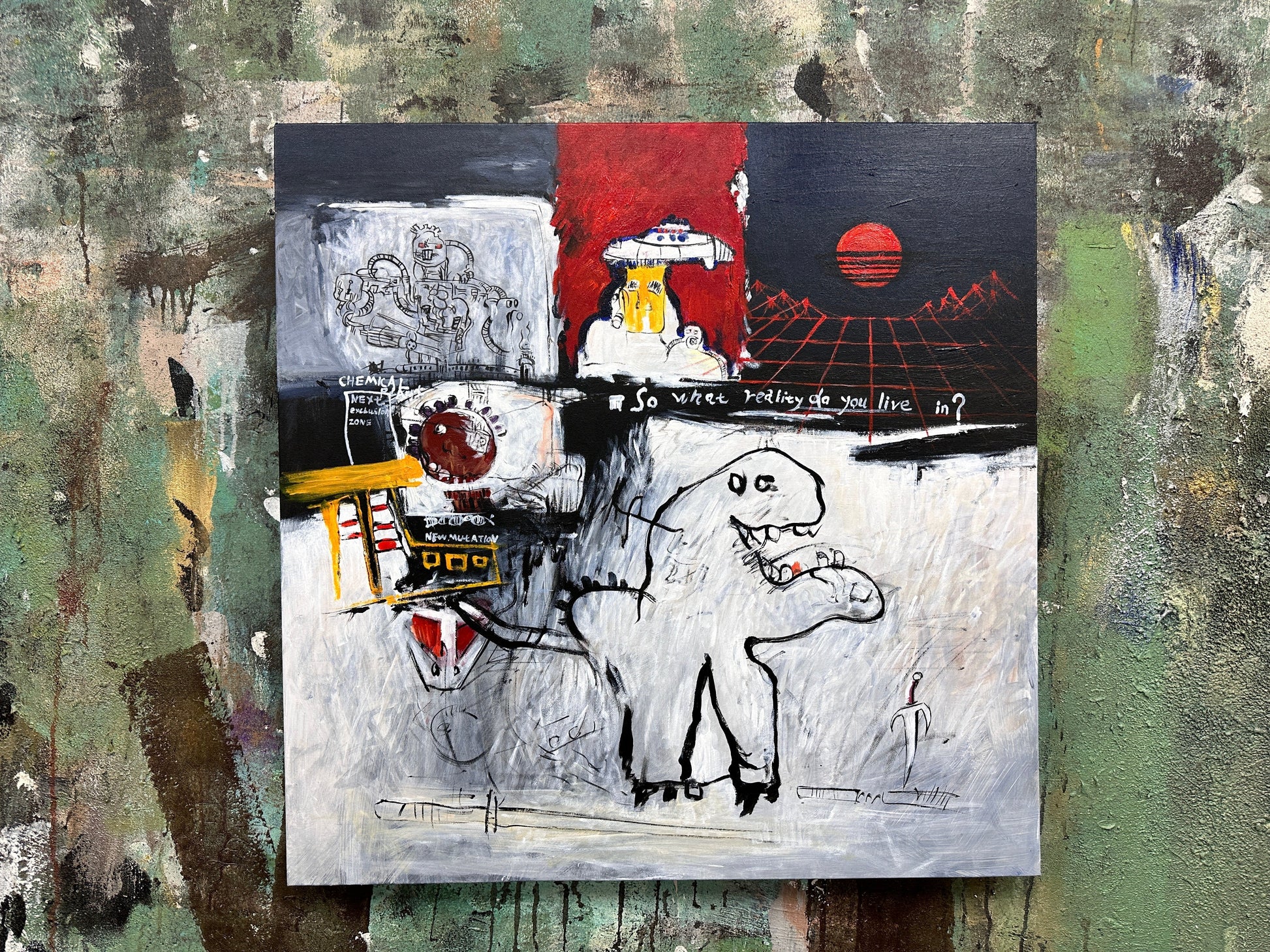 Abstract Graffiti Art GA030 - Neutralighting