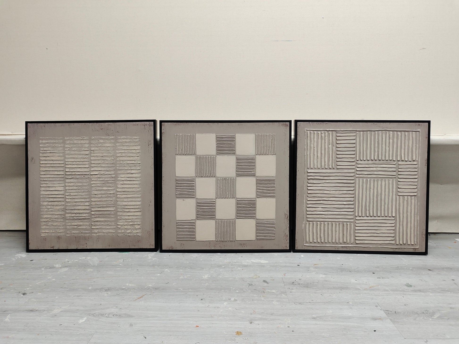 Abstract Painting Set Of 3 SP060 - Neutralighting