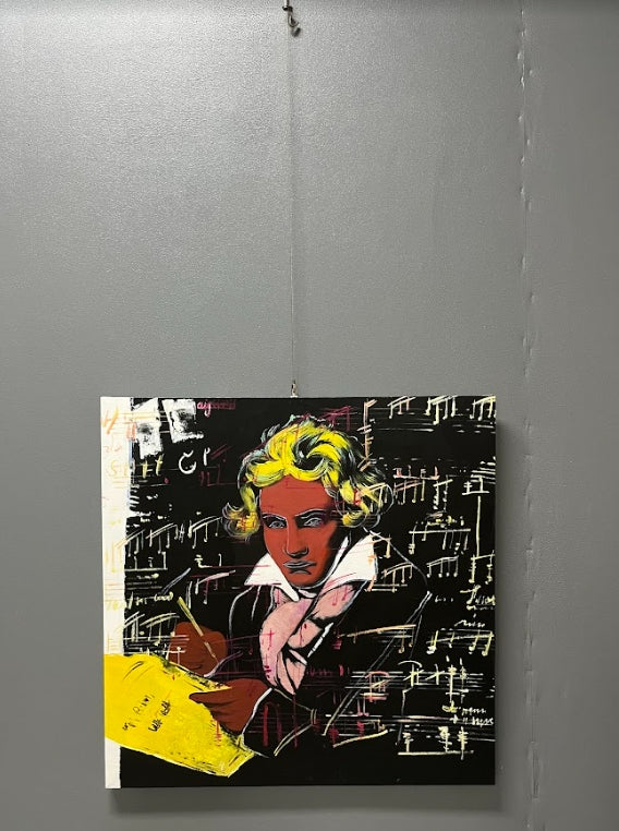 Andy Warhol Painting AW09 - Neutralighting