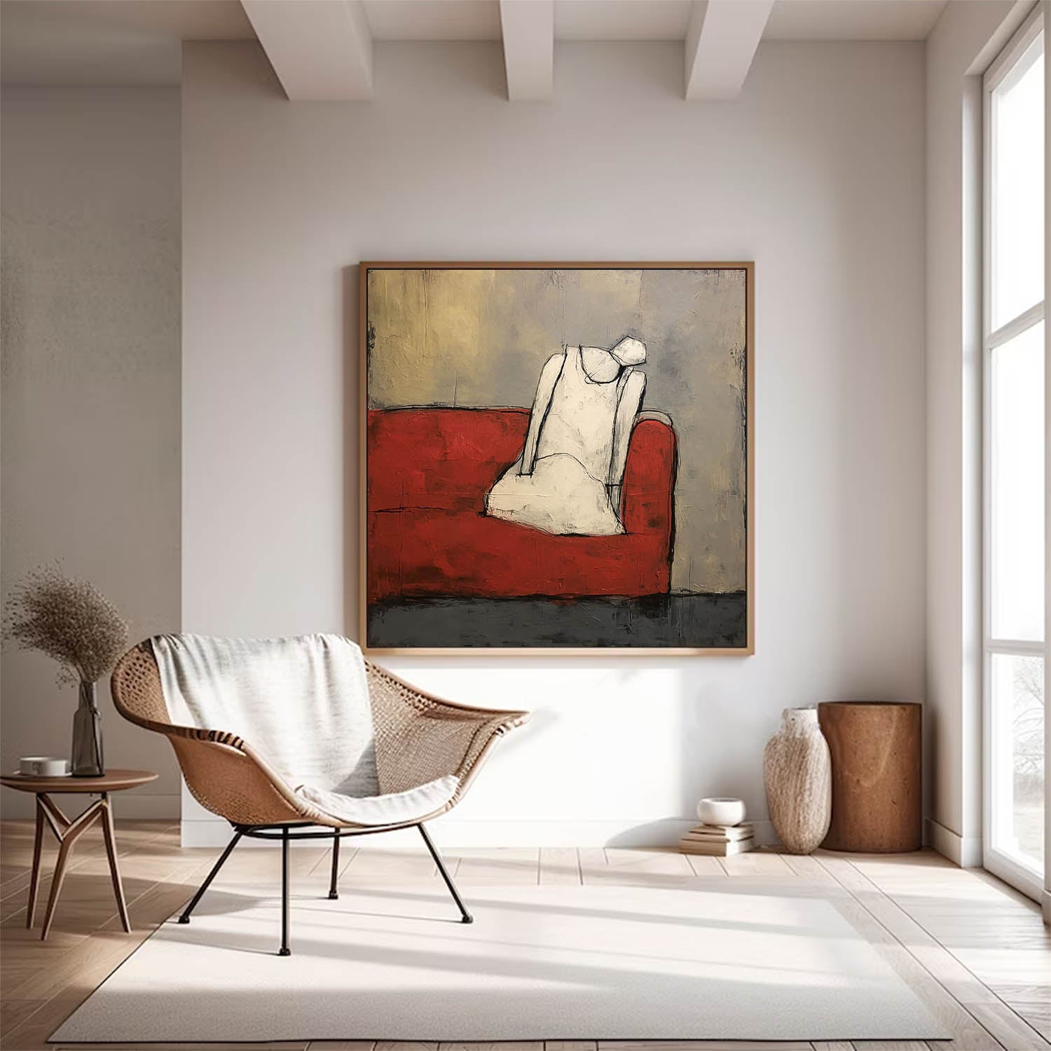 Minimalist Canvas Art MI147 - Neutralighting