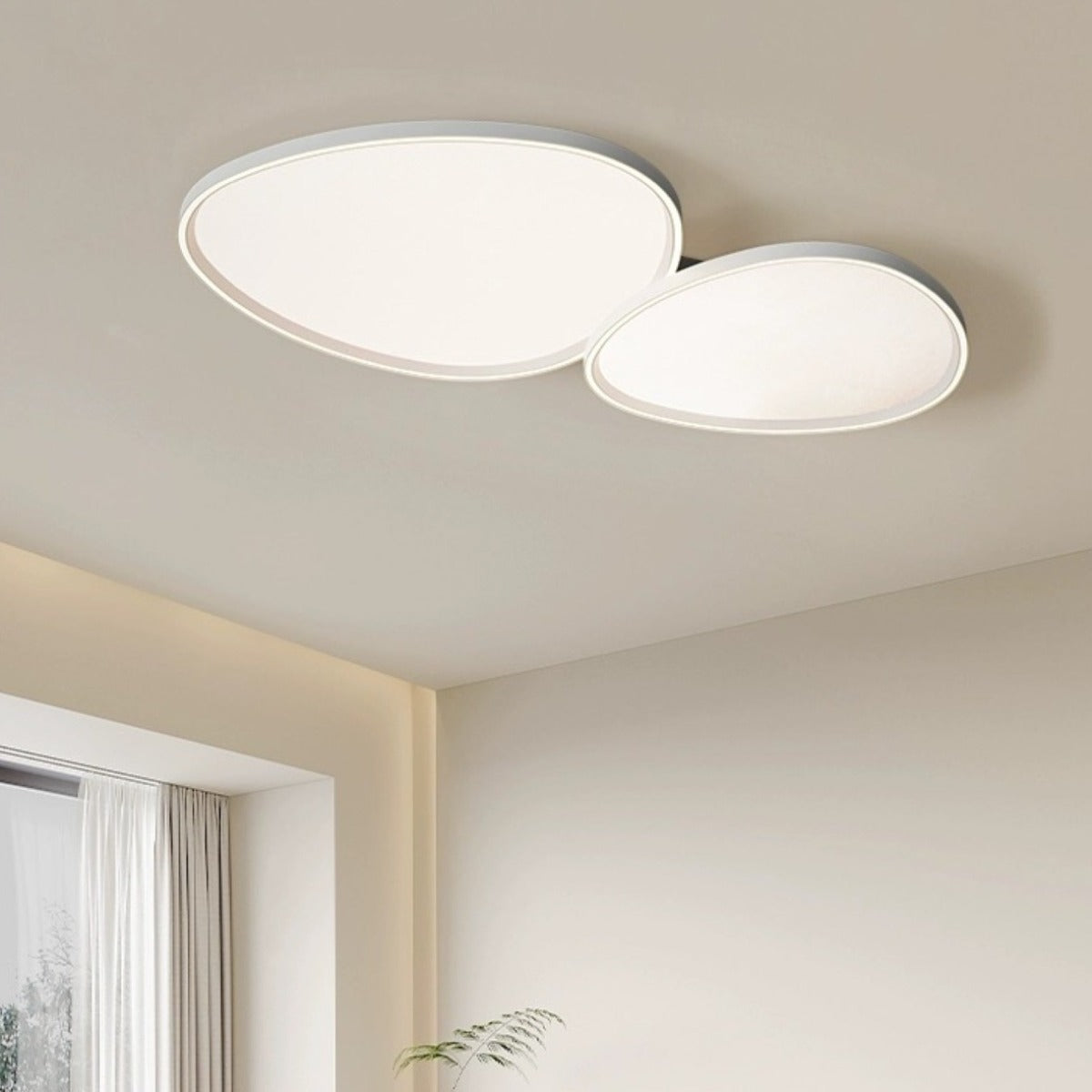 Arisha Modern Simple Flush Mount Ceiling Light Bedroom/Living Room - Neutral Decor