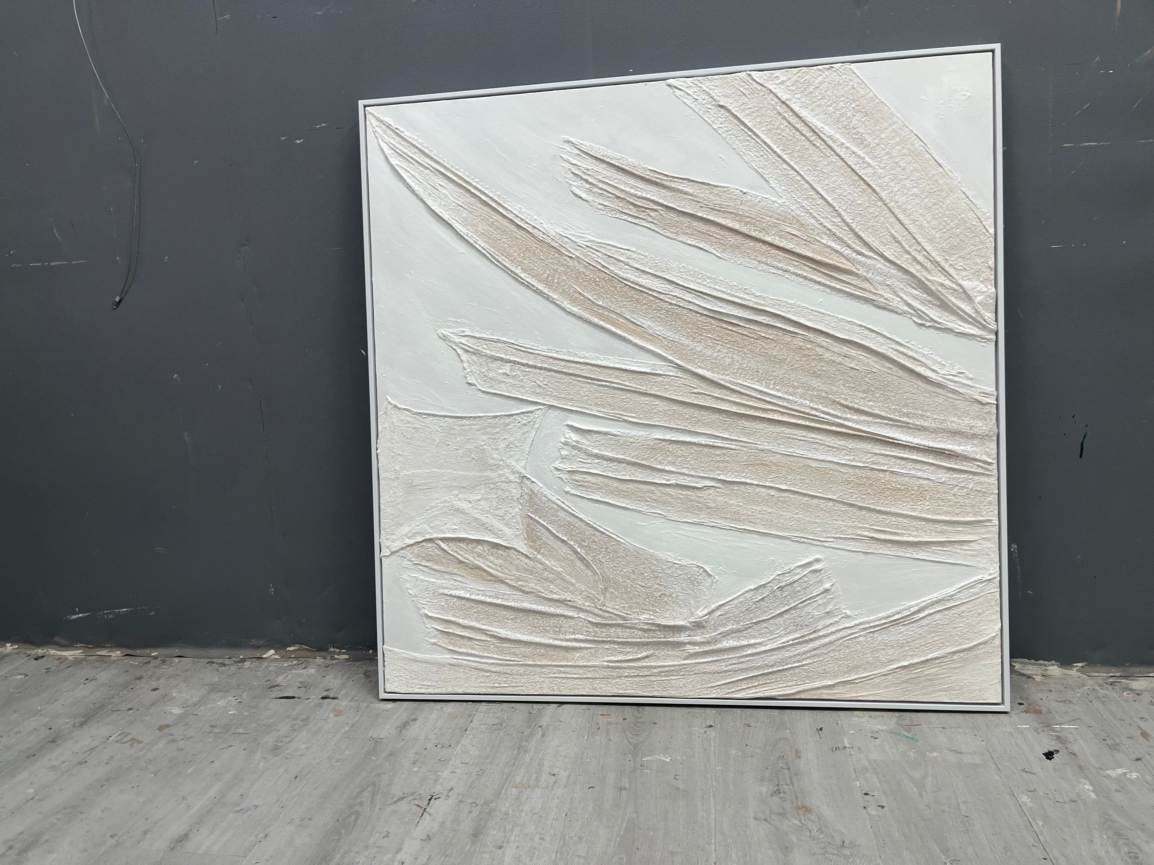 Plaster Art Texture Painting SG219 - Neutralighting