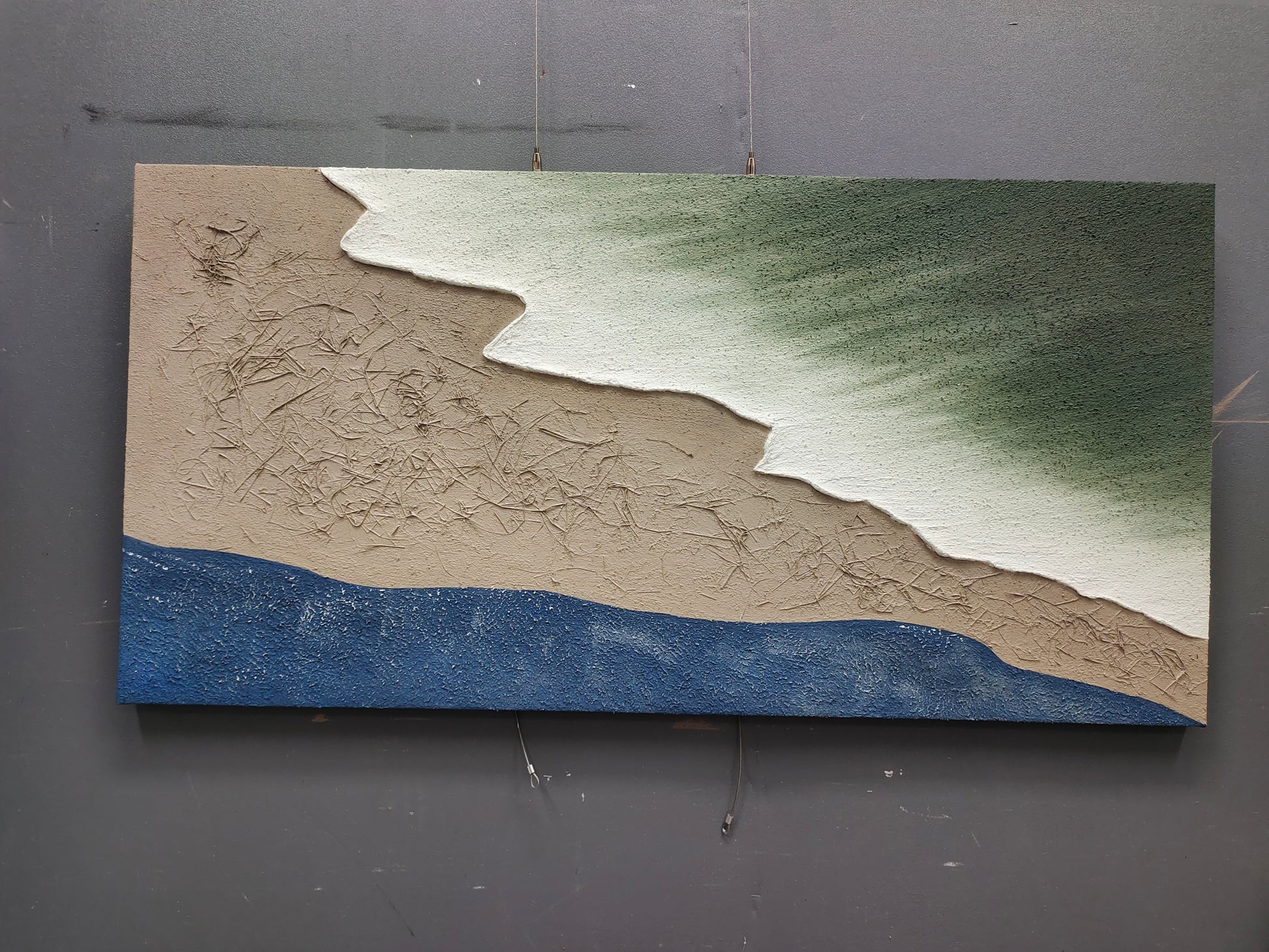 Plaster Art Texture Painting TX130 - Neutralighting