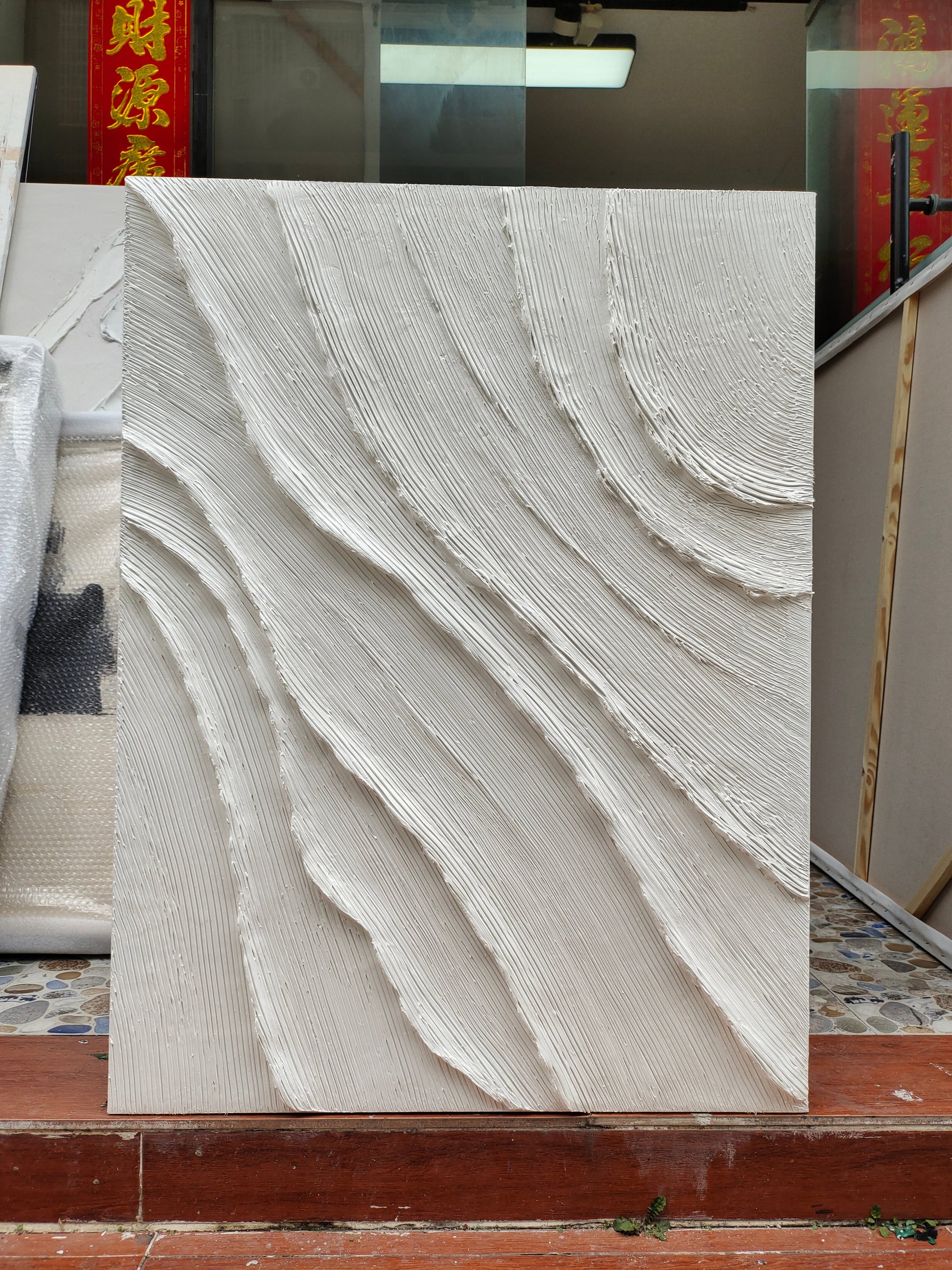 Plaster Art Texture Painting TX100 - Neutralighting