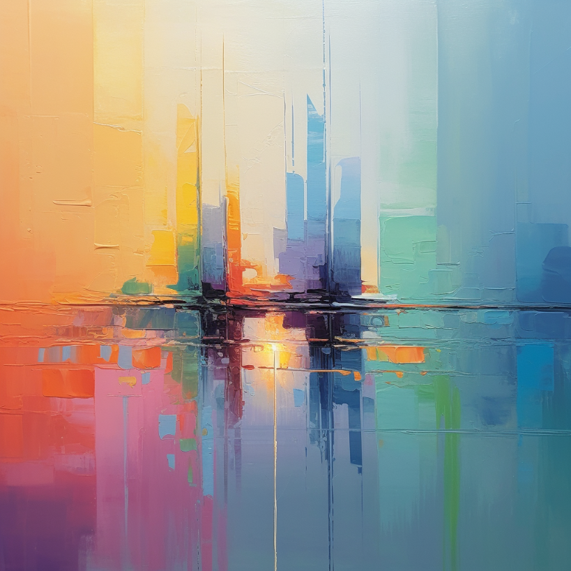 Colorful Painting CA137 - Neutralighting