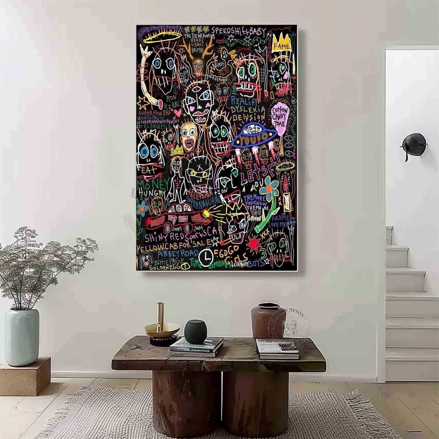 Abstract Graffiti Art GA117 - Neutralighting