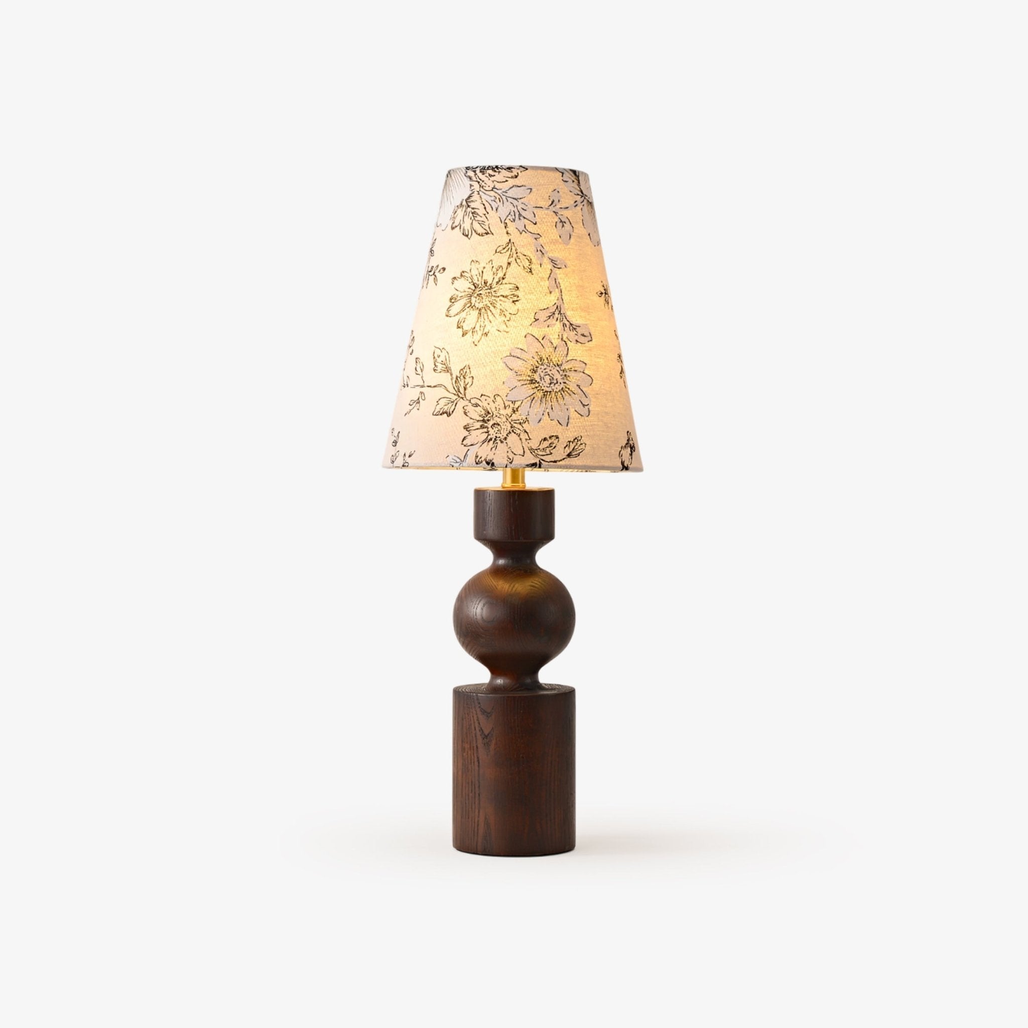Thorne Vintage WoodnTable Lamp-Neutral Decor
