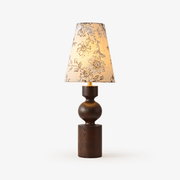 Thorne Vintage WoodnTable Lamp-Neutral Decor