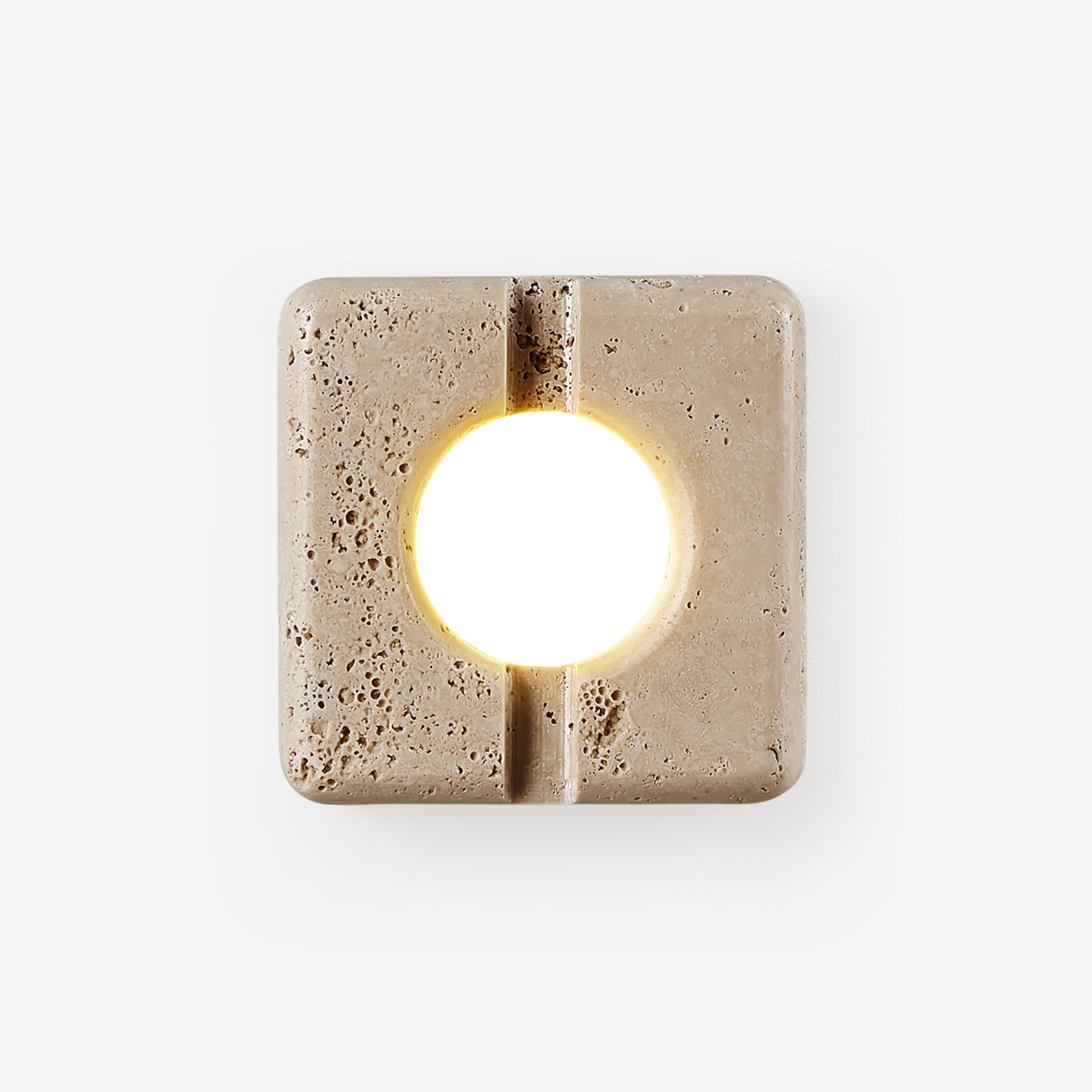Olvenan Travertine Wall Light-Neutral Decor