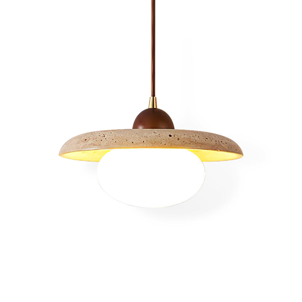 Ritta Travertine Pendant Light Six Style