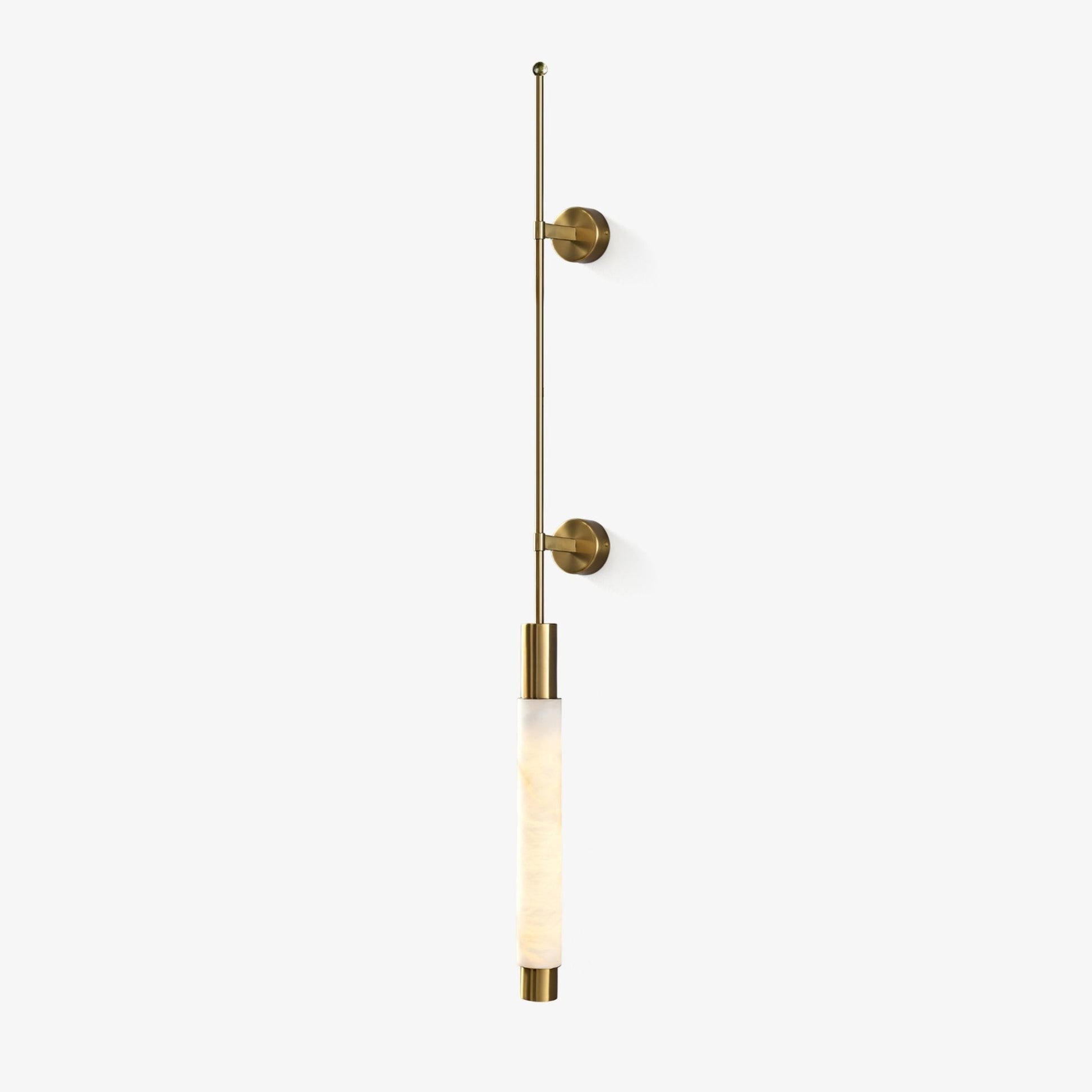 Rico Minimalist Alabaster Wall Light-Neutral Decor