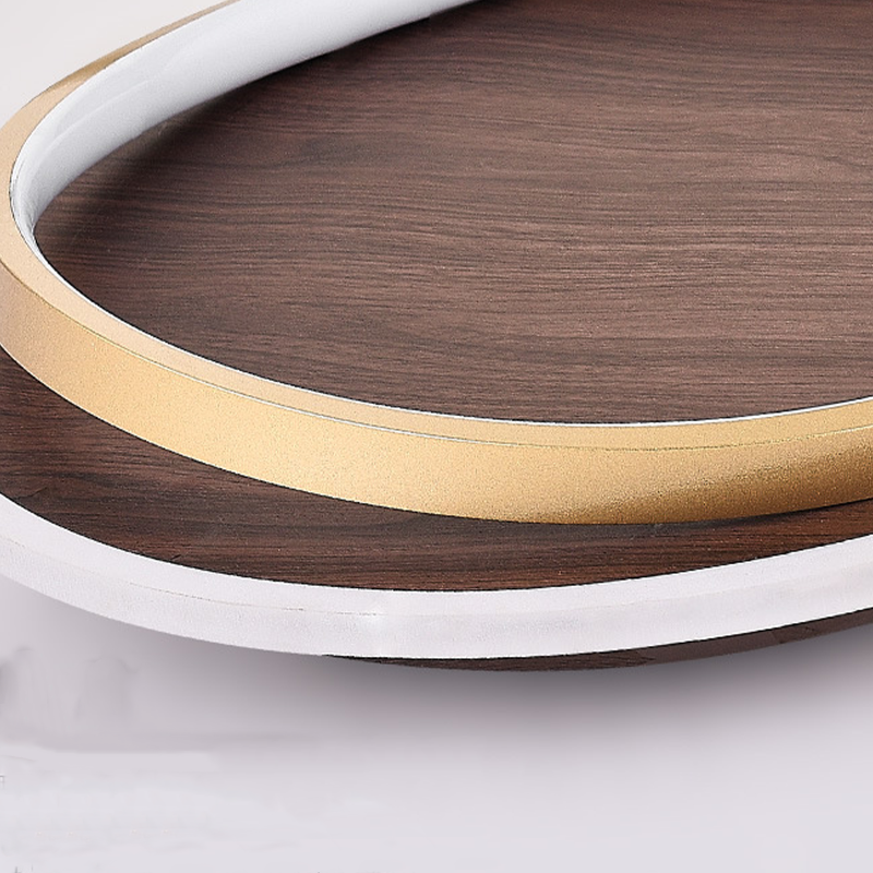 Arisha Modern Rund Dimmable Ceiling Light Gold Metal Acrylic Bedroom - Neutral Decor