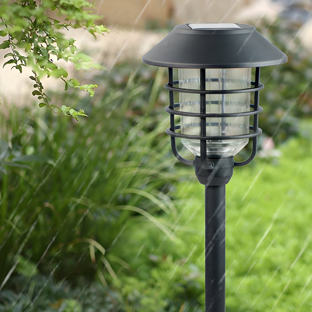 Kody Solar Hat Lampshade Steel Outdoor Pathway Lights