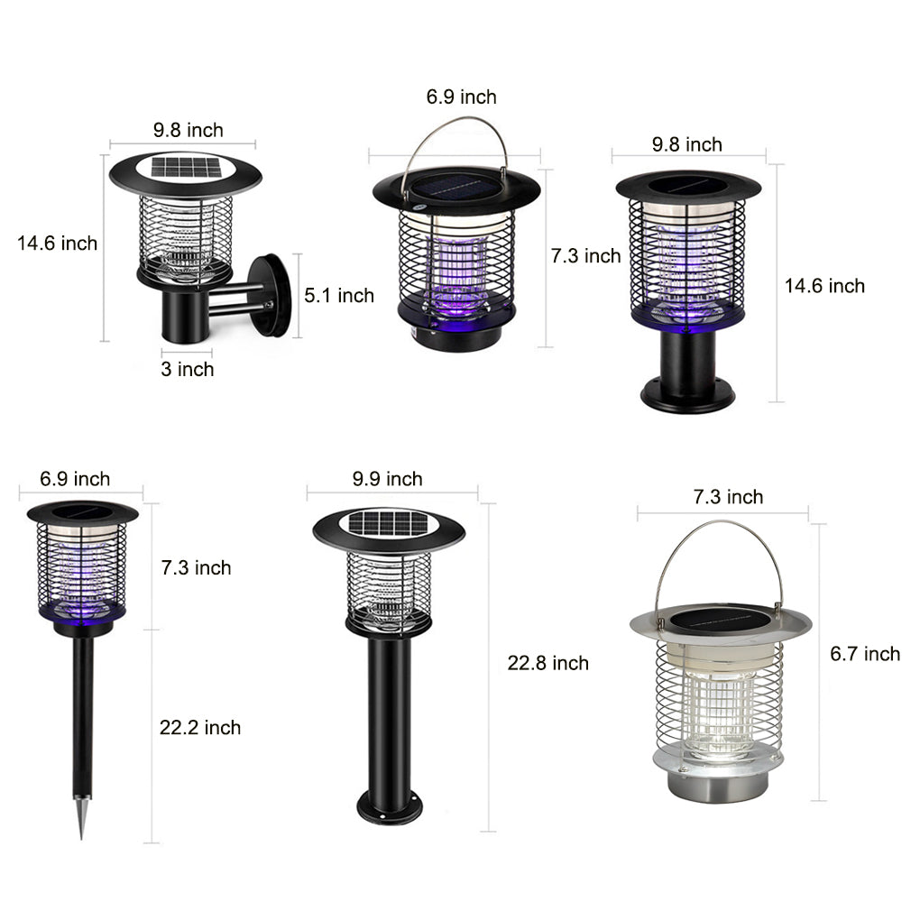 Happy Advanced Mosquito Killer Steel Outdoor Light