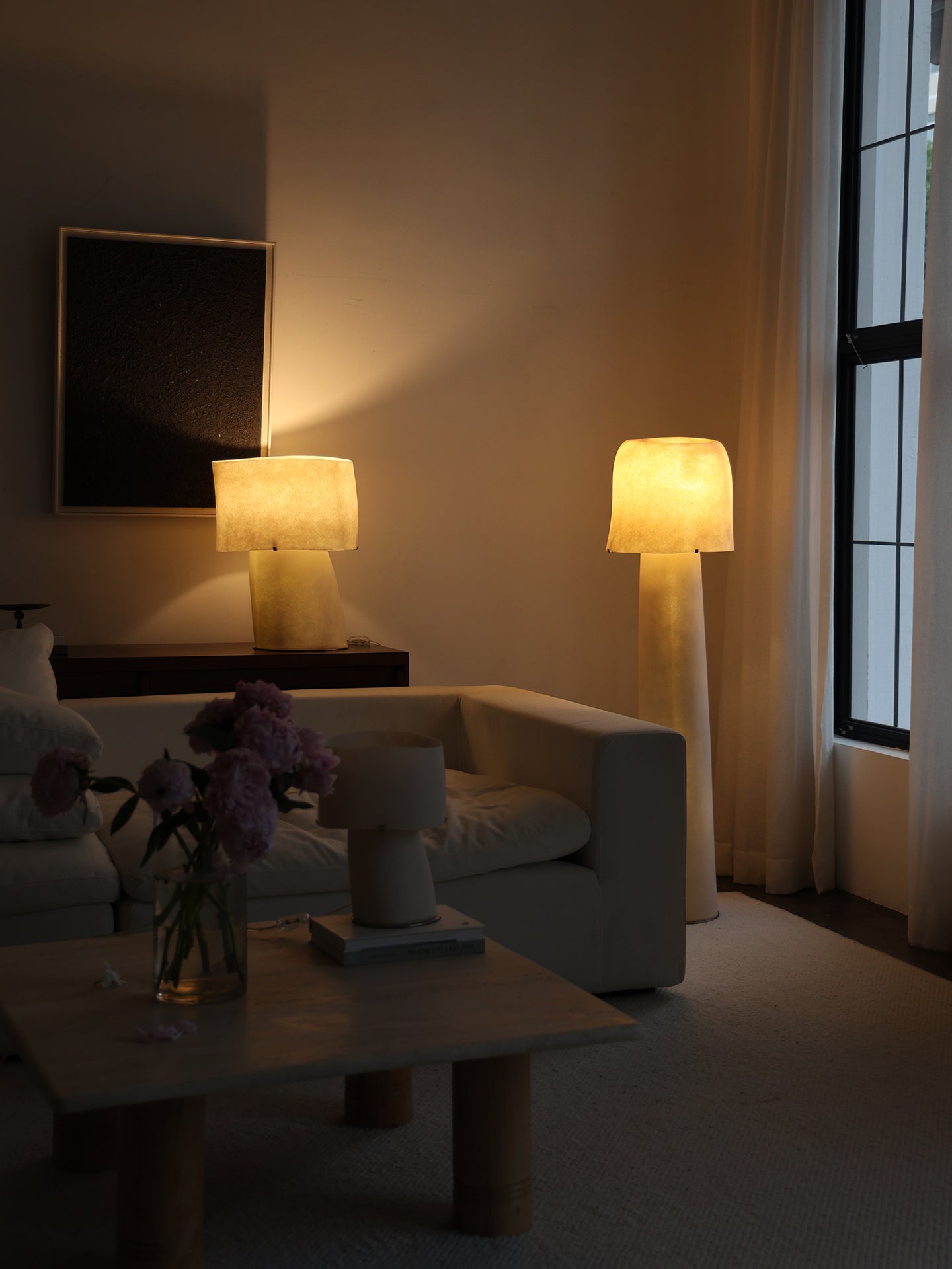 Aerval Floor Lamp-Neutral Decor