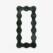 Serpentine Vert Mirror Frame-Neutral Decor