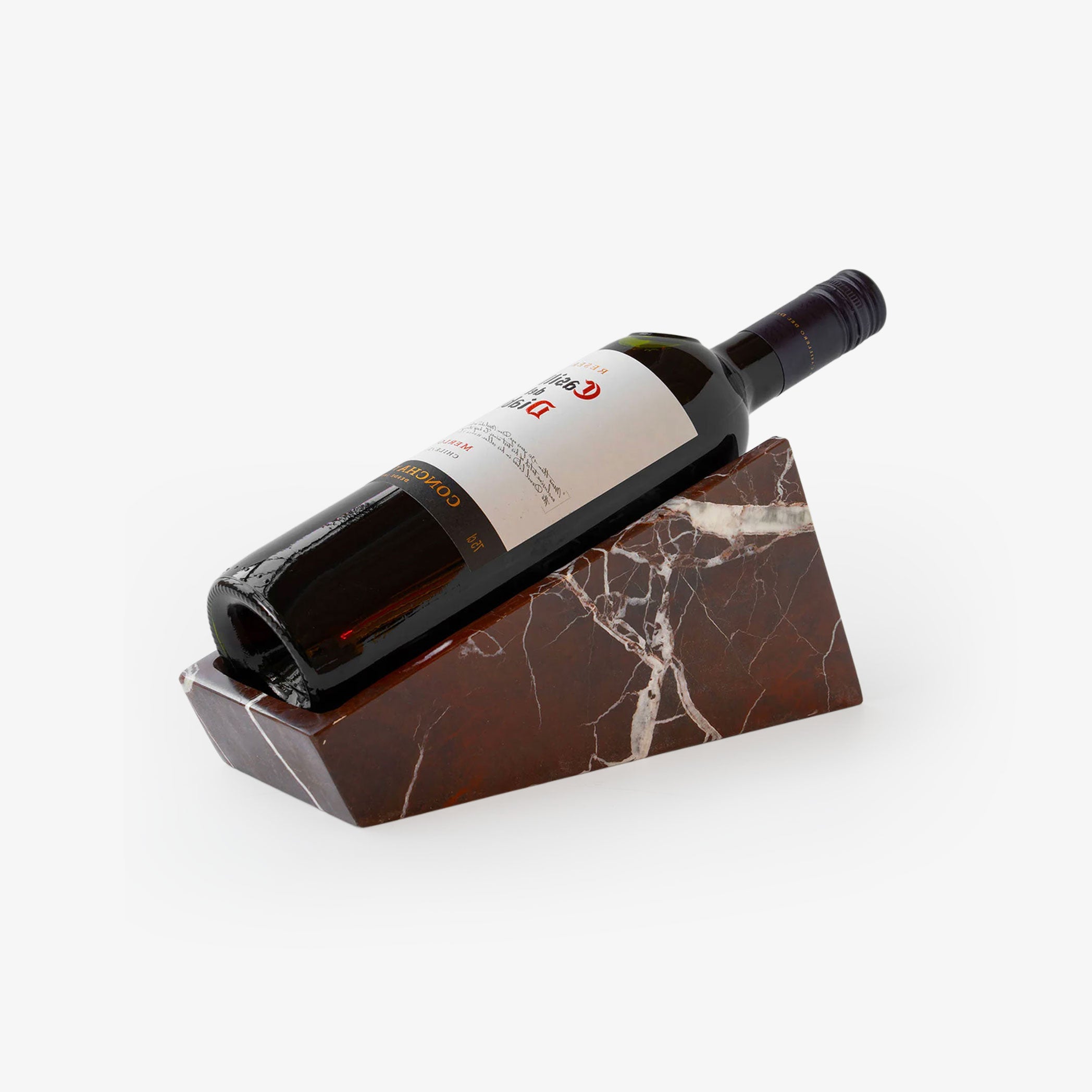 Vino Cantilever Marble Stand-Neutral Decor