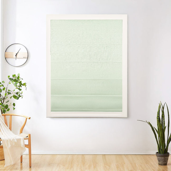 Annie Roman Blackout Shades-Neutral Decor