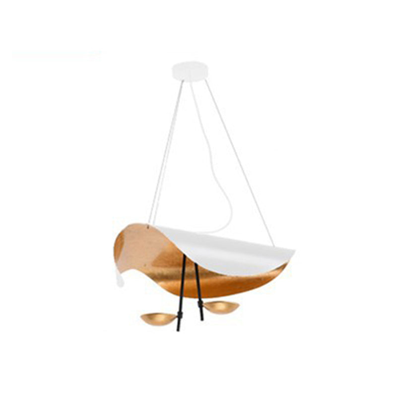 Airsha Pendant Light 3 Colour, Gold Foil Pendant Lights - Neutral Decor