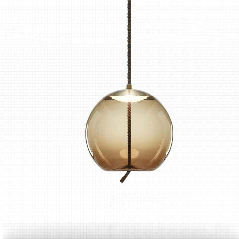 Valentina Nordic LED Pendant Light, Decorative Glass - Neutral Decor