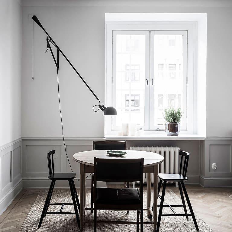 Cid Modern Minimalist Long Arm Wall Lamp-Neutral Decor