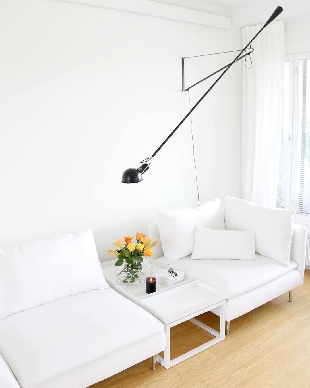 Cid Modern Minimalist Long Arm Wall Lamp-Neutral Decor